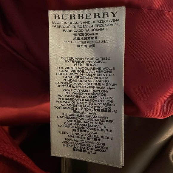 Burberry pea coat - Picture 10 of 12